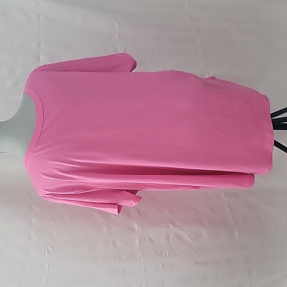 Ava & Viv Green & Pink T-Shirts with Round Neck & Loose Fit, Size: 3X - Picture 10 of 12